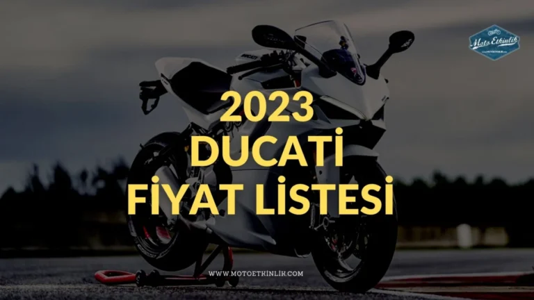 2023 ducati fiyat listesi
